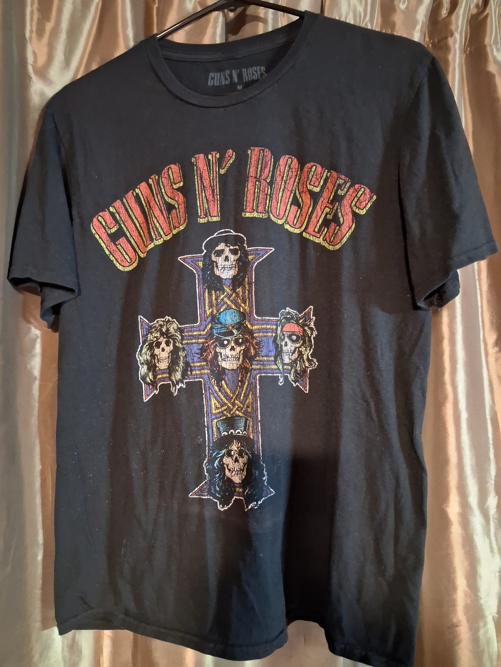 Black Graphic GUNS N ROSES Mens Tee